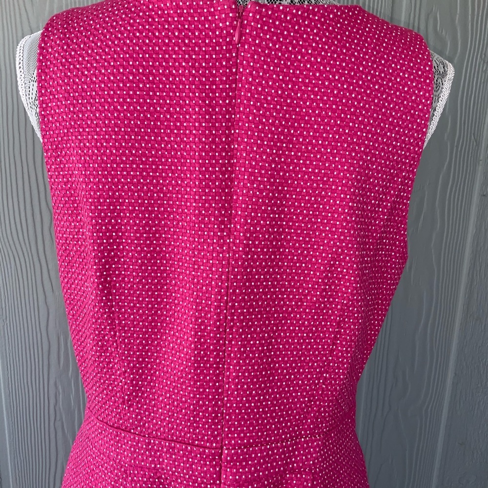 đź“‚LIMITED DRESS Cute Slvls Pink/Wht Mini dot. 12 - Picture 6 of 7